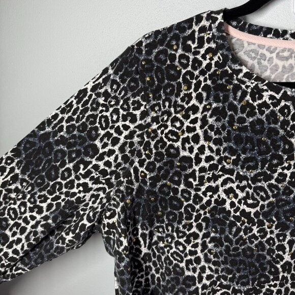 Rafaella Weekend Womens Knit Top 3X Animal Southwest Design Gold Embellishments - Picture 7 of 12